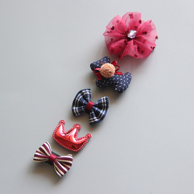 Toddler Hair Clips Set (5Pcs)